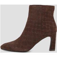 The Very Collection Real Suede Heeled Ankle Boot