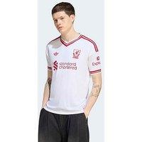 Adidas Mens Liverpool Fc 26/27 Away Replica Football Shirt - White