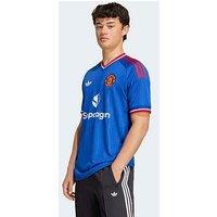 Adidas Mens Manchester United 26/27 Away Replica Football Shirt - Blue