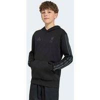Adidas Junior Liverpool Fc Dna Hoodie - Black