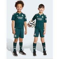 Adidas Junior Real Madrid 26/27 Away Mini Kit - Green