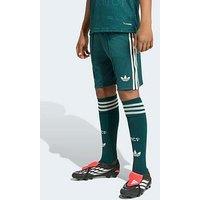 Adidas Junior Real Madrid 26/27 Away Shorts - Green