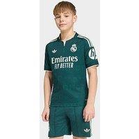 Adidas Junior Real Madrid 26/27 Away Stadium Replica Shirt - Green