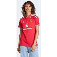 Adidas Womens Manchester United 26/27 Home Stadium Replica Shirt - Red