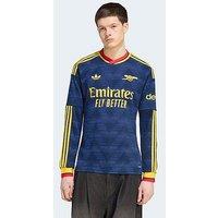 Adidas Mens Arsenal Fc 26/27 Away Long Sleeve Stadium Replica Shirt - Navy