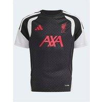 Adidas Junior Liverpool Fc 26/27 Tiro Training Jersey - Black