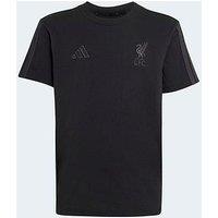 Adidas Junior Liverpool Fc Dna T-Shirt - Black