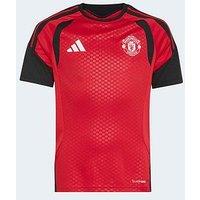 Adidas Junior Manchester United 26/27 Training Stadium Replica Shirt - Red