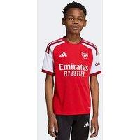 Adidas Junior Arsenal Fc 26/27 Home Stadium Replica Shirt - Red