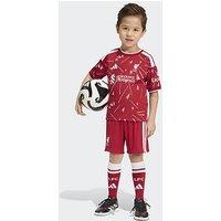 Adidas Junior Liverpool Fc 26/27 Home Mini Kit - Red