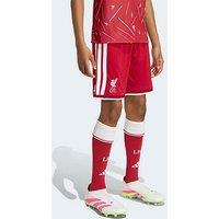 Adidas Junior Liverpool Fc 26/27 Home Shorts - Red