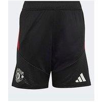 Adidas Junior Manchester United 26/27 Training Shorts - Black