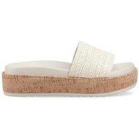 Rocket Dog Faye Alti Raffia Sandal -Natural