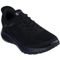 Skechers Bungee Slip-On Trainers - Black