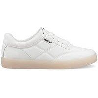 Rocket Dog Kitty Canvas/ Pu Trainer -White