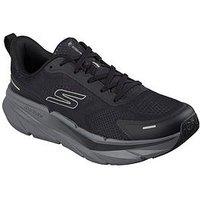 Skechers Men'S Max Cushioning Premier 3 Engineered Mesh Trainers With Hotmelt Details - Black
