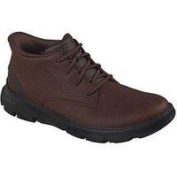 Skechers Arch Fit Chukka Boots - Brown