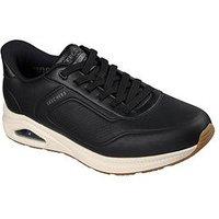 Skechers Slip-On Bungee Lace Arch Fit Trainers - Black