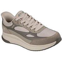Skechers Mesh Slip-On Trainers - Light Brown