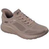 Skechers Bungee Slip-On Trainers - Khaki