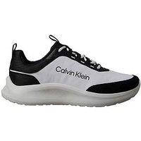 Calvin Klein Light Ev Logo Runners - White/Black