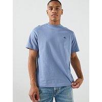 Calvin Klein Jeans Easy Monogram T-Shirt - Light Blue