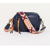 Brakeburn Sabine Box Cross Body Bag - Navy