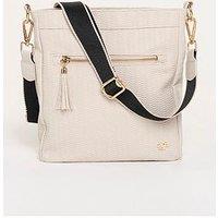 Brakeburn Sierra Cream Cross Body Bag - Stone