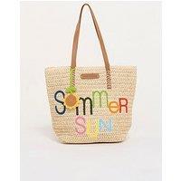 Brakeburn Summer Sun Beach Bag - Beige
