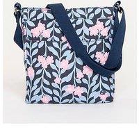 Brakeburn Midnight Vine Large Cross Body - Blue