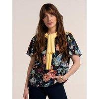 Brakeburn Doa Blouse - Navy