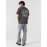 Tommy Jeans Relaxed Novelty Back Print Graphic T-Shirt - Black