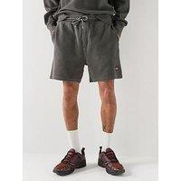 Tommy Jeans Washed Waffle Beach Shorts - Black
