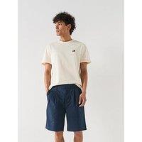 Tommy Jeans Badge T-Shirt - Off White
