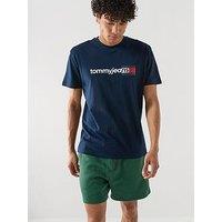 Tommy Jeans Entry Dna T-Shirt - Navy