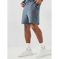 Calvin Klein Jeans Premium Terry Graphic Sweat Short - Dark Green