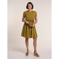 Brakeburn Adriella Dress - Green