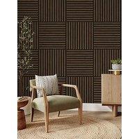 The Very Collection Acoustic Squares Mural- Walnut