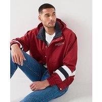 Tommy Hilfiger Americana Reversible Harrington Jacket - Red/Navy