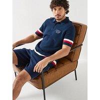 Tommy Hilfiger Americana Polo Shirt - Navy