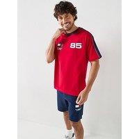 Tommy Hilfiger Countries Track Sweat Shorts - Navy