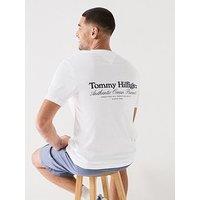 Tommy Hilfiger Nautical Back Graphic T-Shirt - White