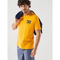 Tommy Hilfiger Small Sun Flag Logo T-Shirt - Orange
