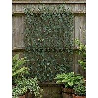 Scottish Everlastings 170X90Cm Eucaliptus Trillis With Solar Lights