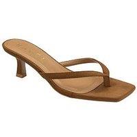 Ravel Craster Thong Heel - Camel