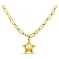 Orelia Statement Star Pop Charm Necklace