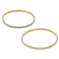 Orelia Fine Cupchain Stretch Bracelet Pack