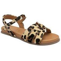 Ravel Keld Open Toe Print Sandal - Animal Print