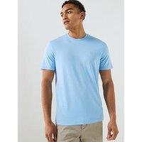 Calvin Klein Supima Chest Embroidered Logo T-Shirt - Blue