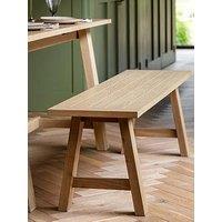 Gallery Direct Eton Trestle Dining Bench Natural
